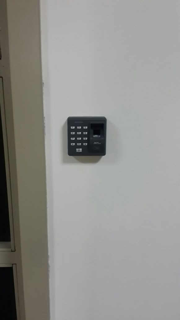 Propass X7 Standalone Parmak İzi Terminali Montaj Görüntüleri